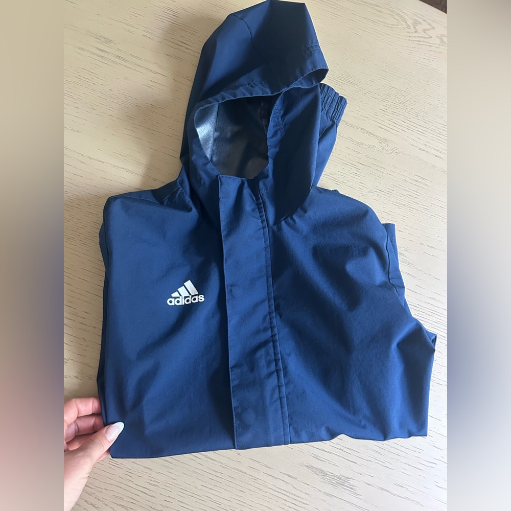 Youth Navy Adidas a weather Jacket Navy